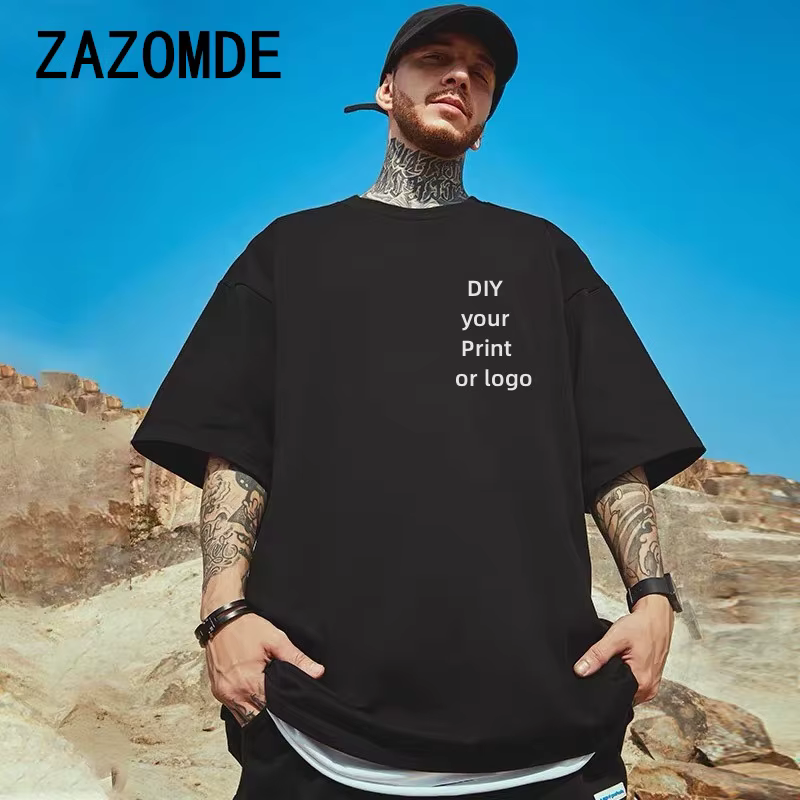 T-shirt personnalisé 100% coton pour hommes et femmes