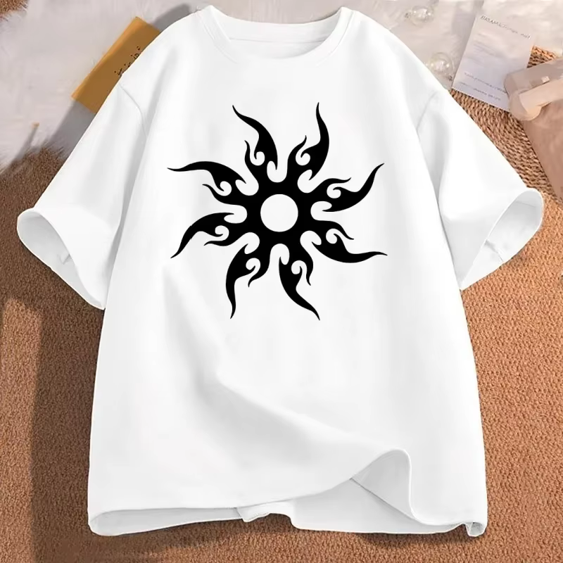T-shirt Femme à manches décontractées