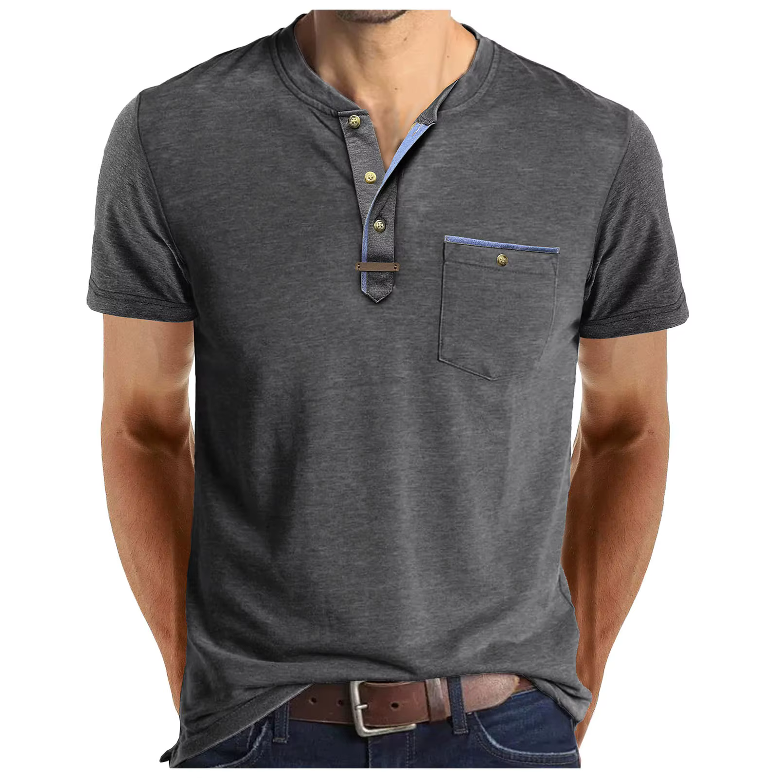 T-Shirt à Manches Courtes pour Homme