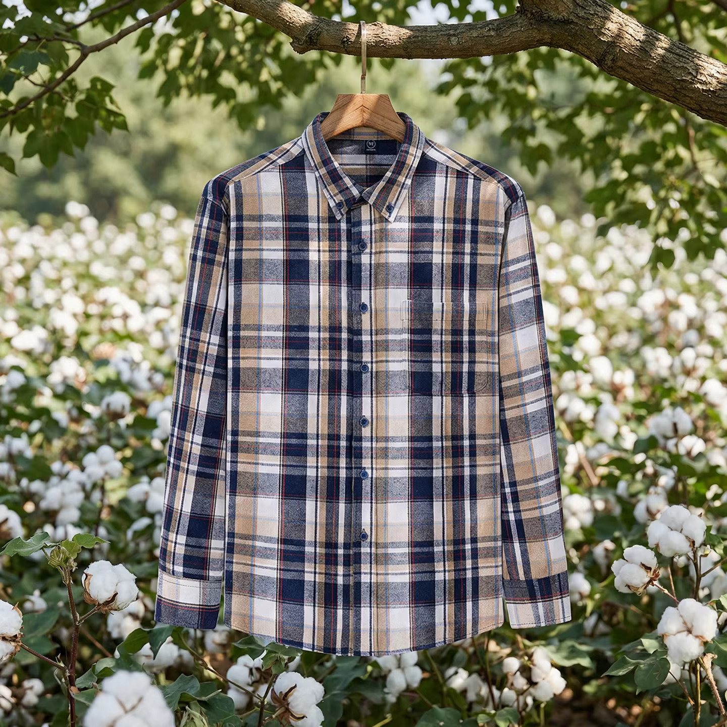 Chemise en flanelle pour homme