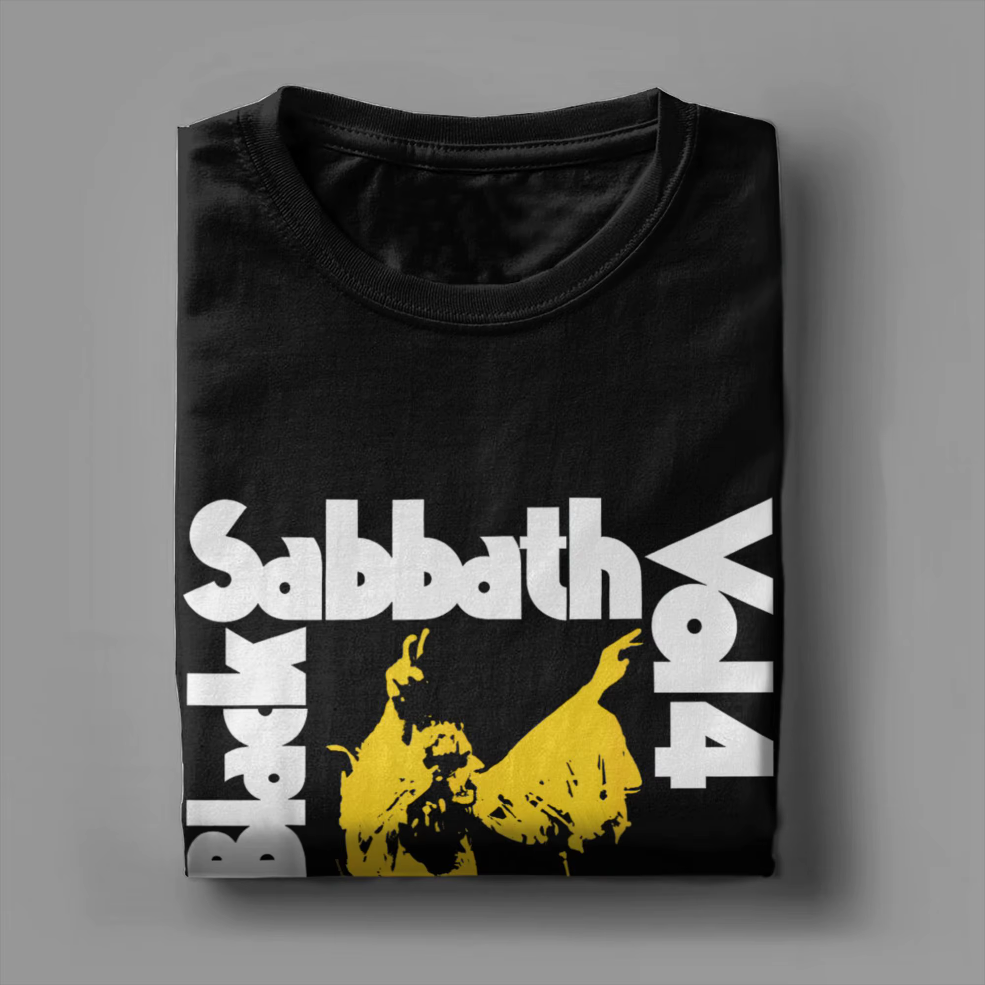 Black Sabbath Vol 4 T-Shirt été groupe de Rock en métal lourd T-Shirts géniaux 100% coton