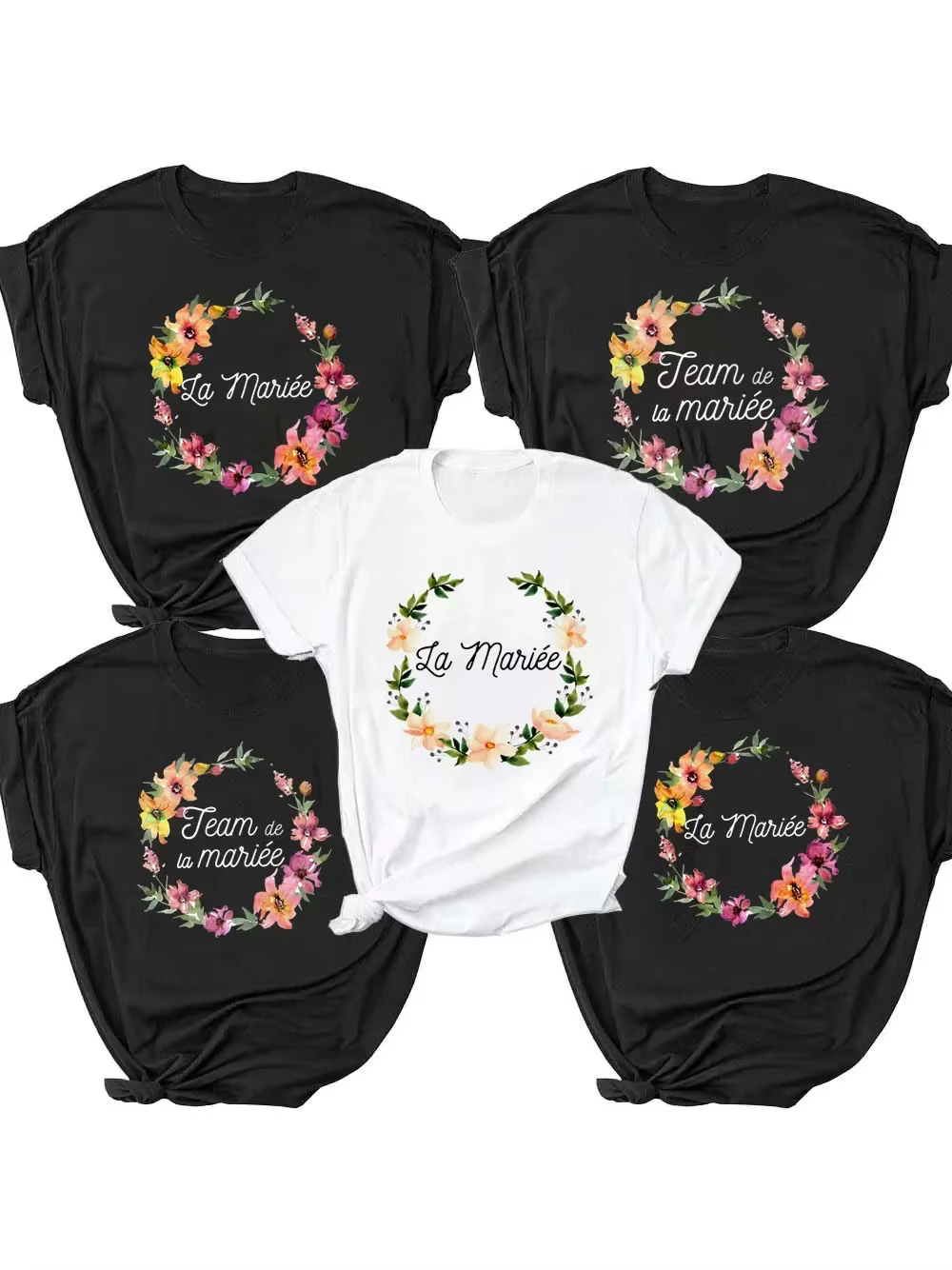 T-shirt Team Bride pour Femme