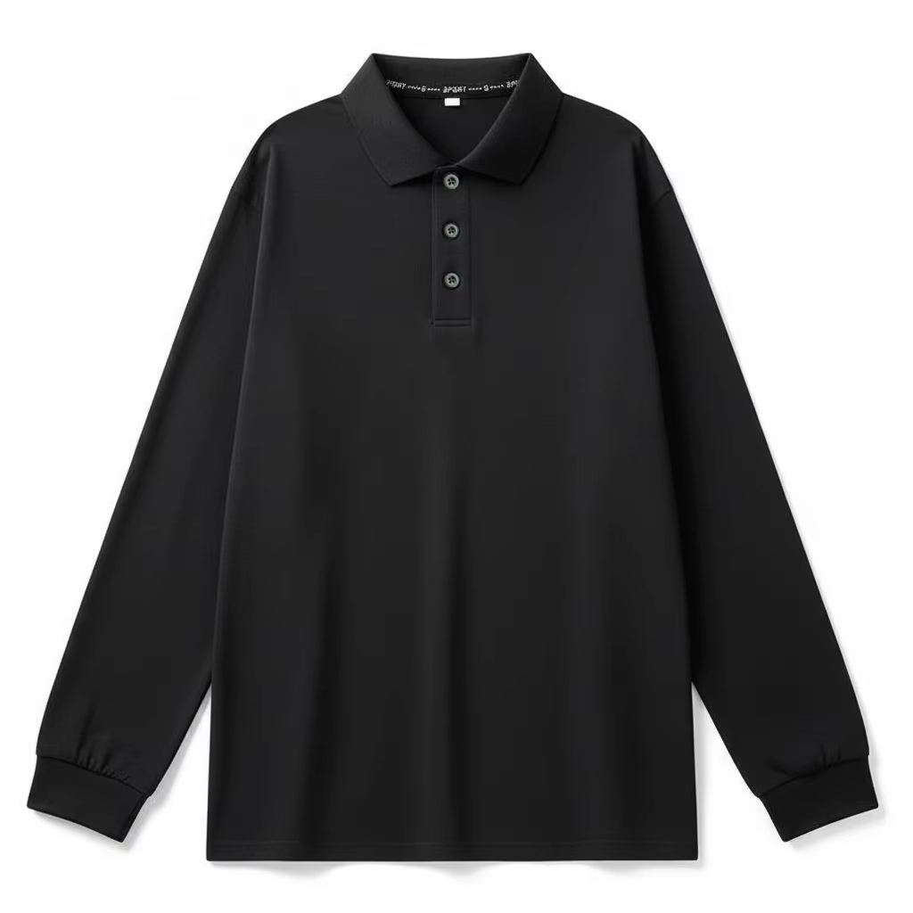 Polos à manches longues pour hommes