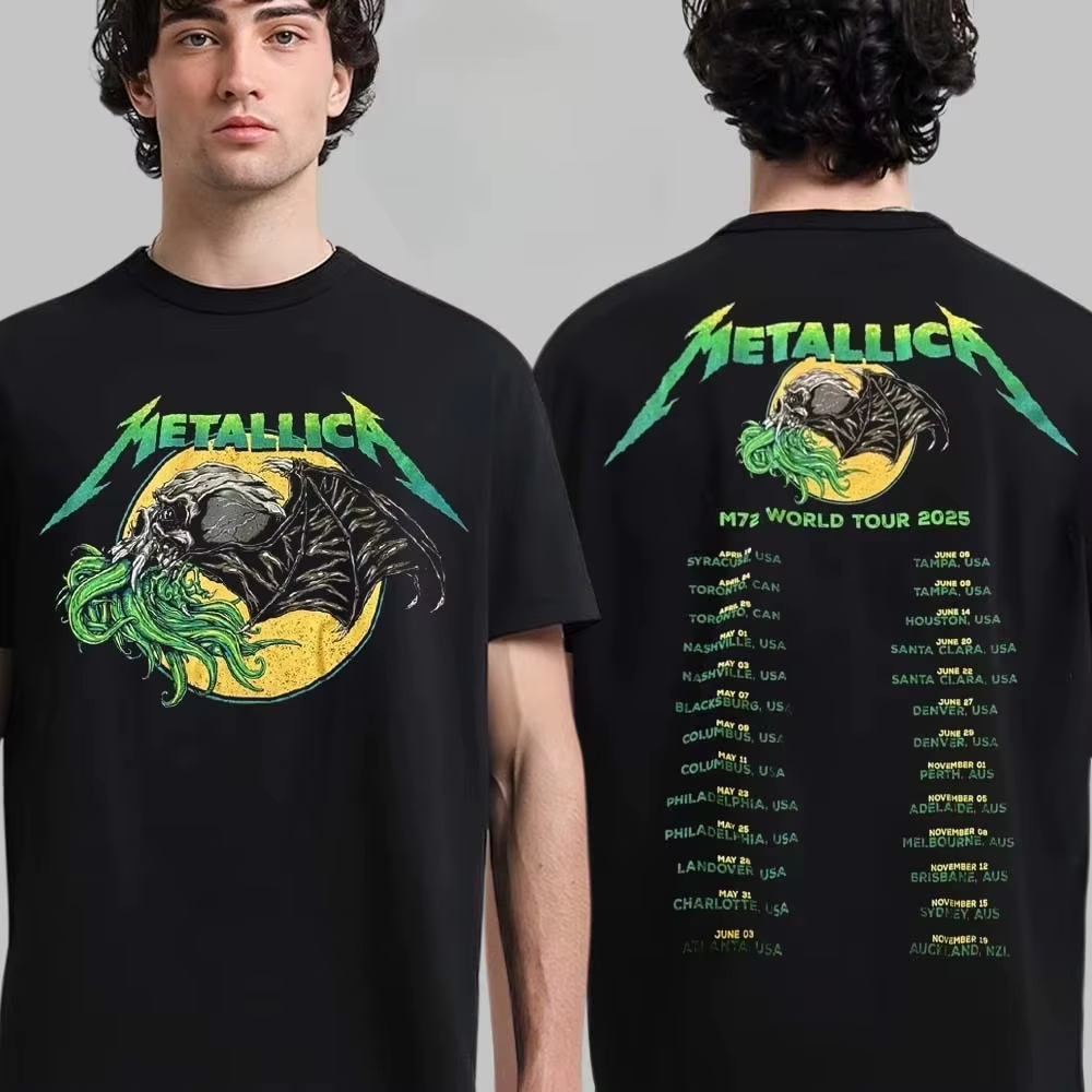 T-Shirt Metallica M72 World Tour 2026