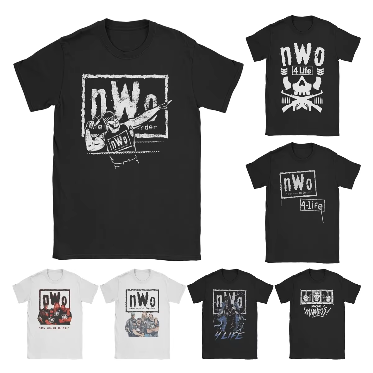 Hommes femmes NWO Expression nouvelle légende t-shirts 100% coton vêtements décontracté à manches courtes col rond T-Shirt Unique