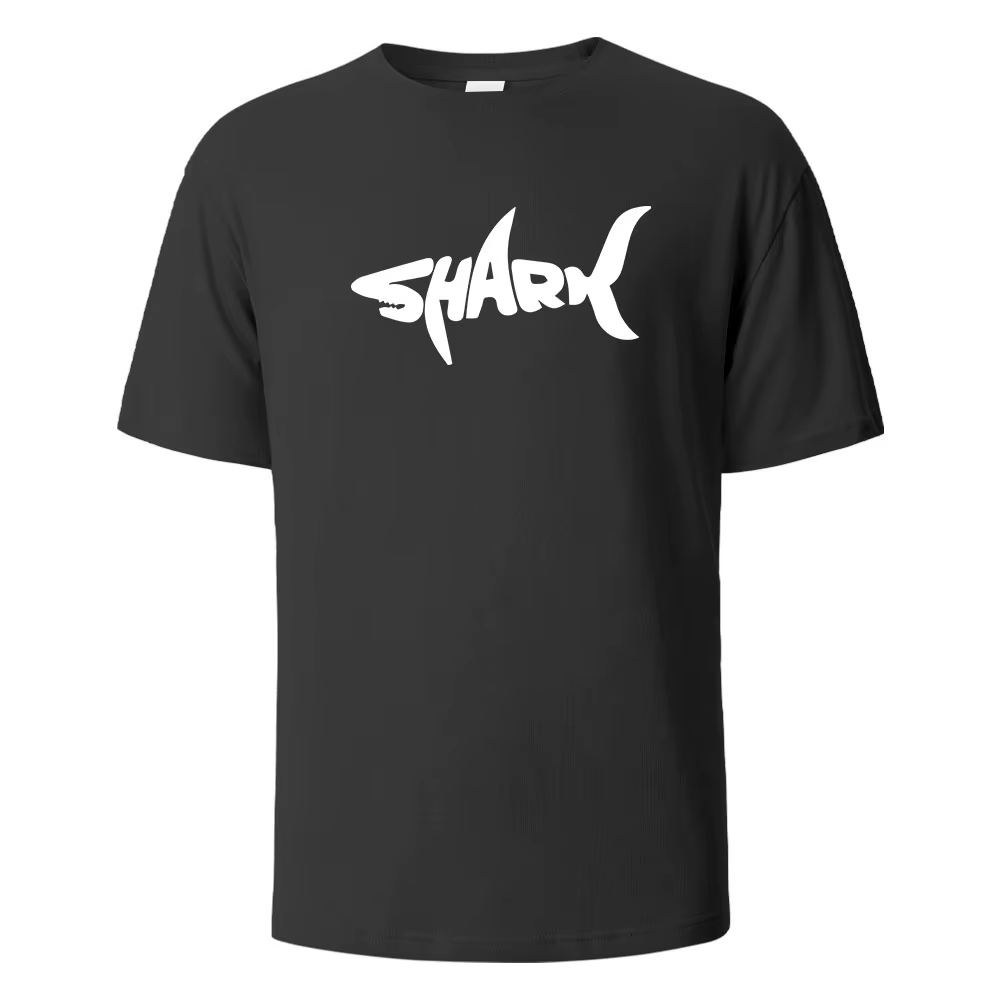 T-Shirt imprimé requin 100% coton