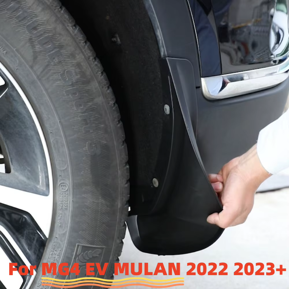 4x garde-boue pour MG 4 MG4 EV Mulan Hatchback 2022 2023 garde-boue garde-boue garde-boue avant arrière accessoires de voiture