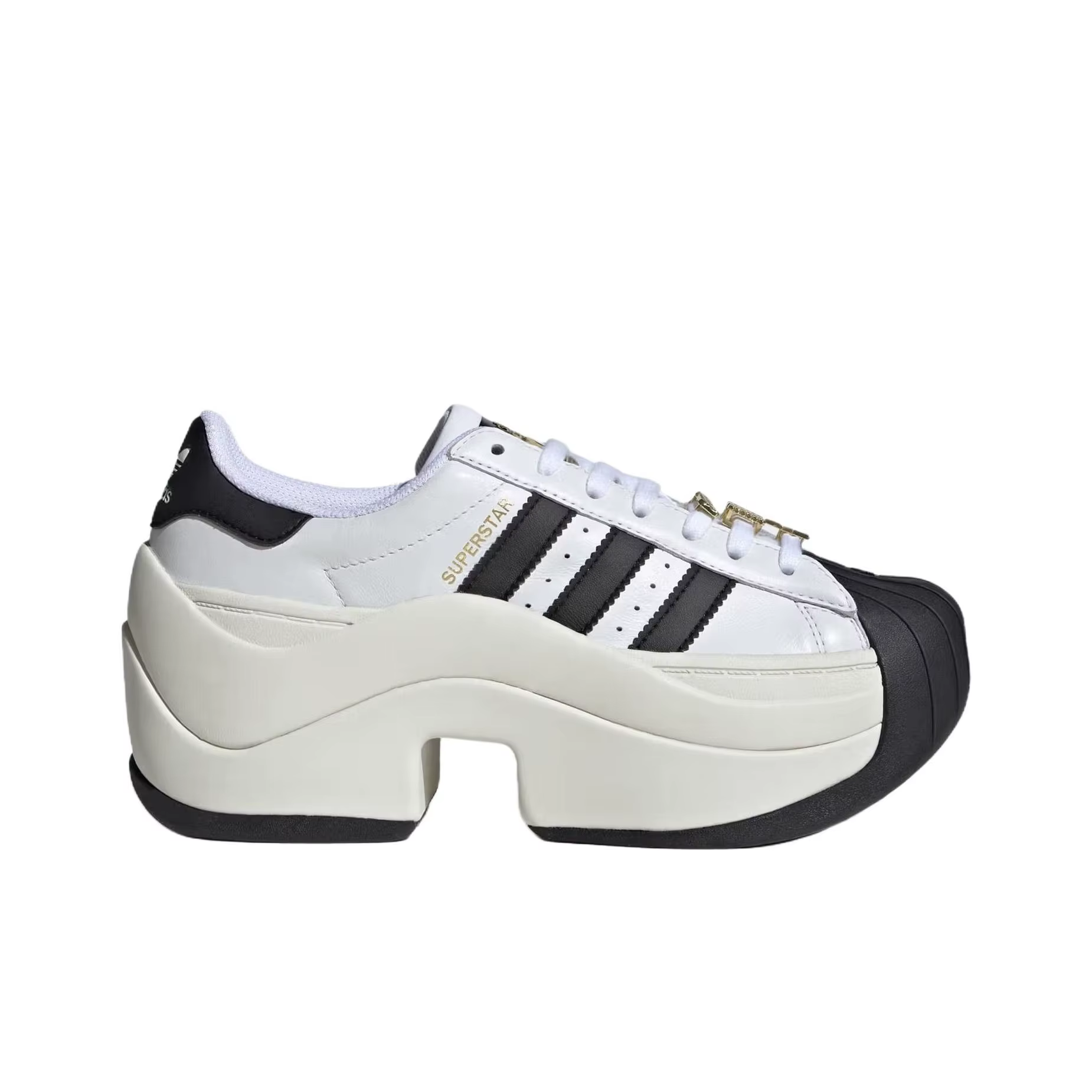 Adidas Originals SUPERSTAR Chaussures décontractées pour femmes Noir Blanc