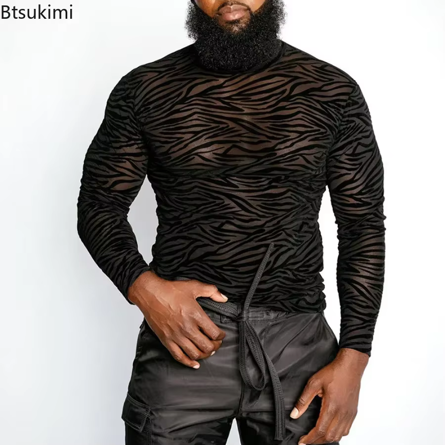 T-shirt à manches longues pour hommes