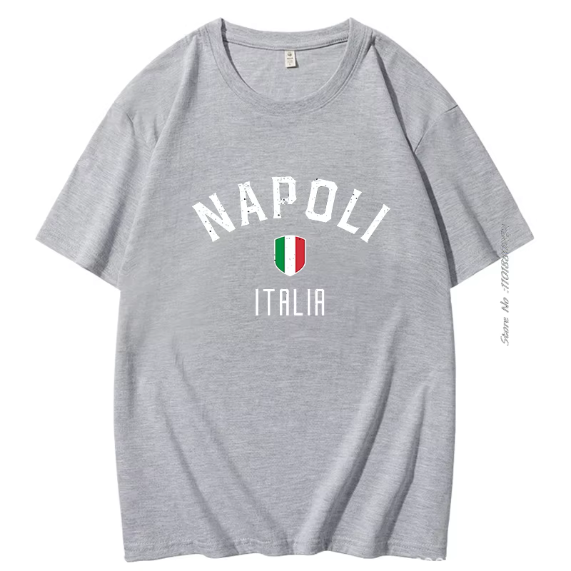 Napoli Campioni D'italia T-Shirt personnalisé unisexe graphique T-Shirts à manches courtes