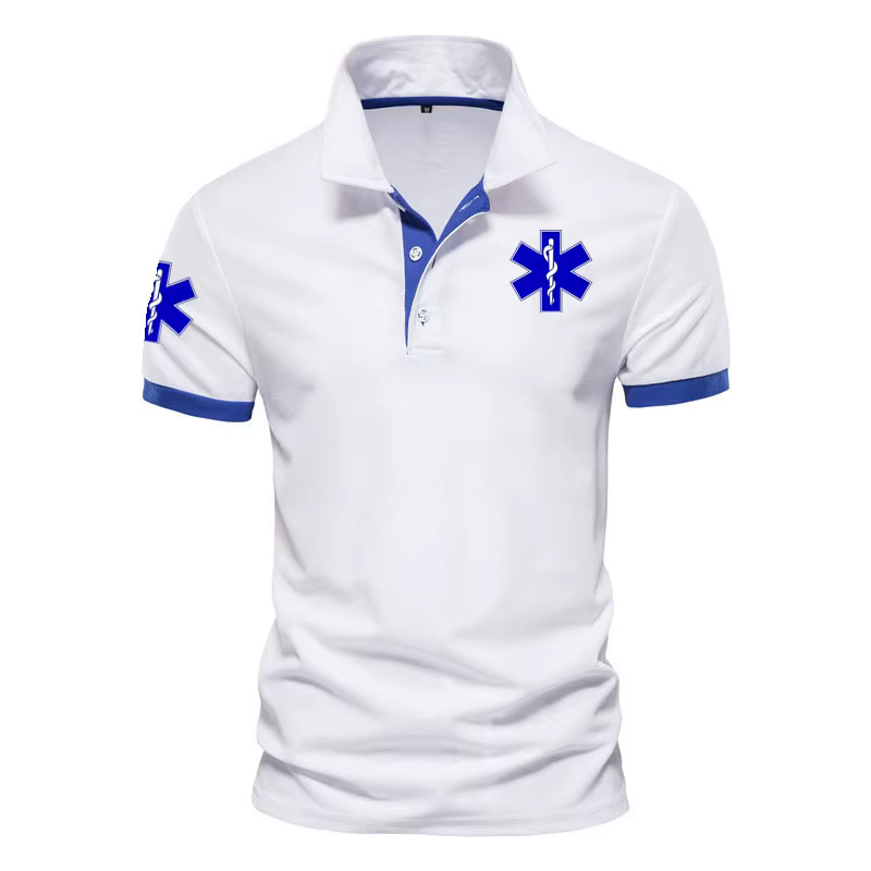 POLO haut de gamme en pur coton pour hommes
