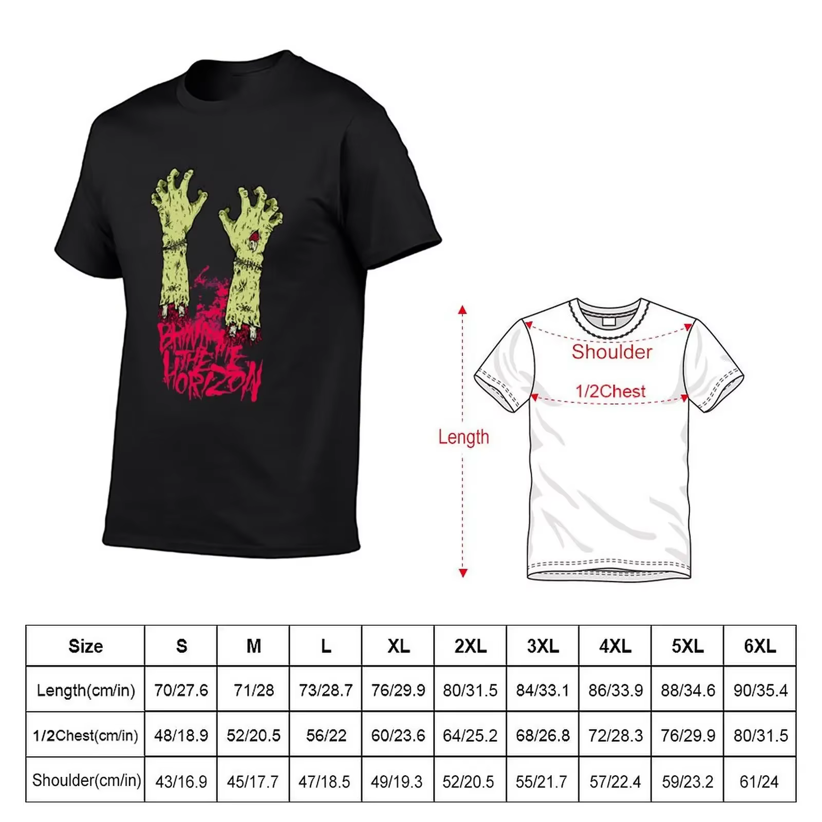 T-Shirt manches courtes pour hommes