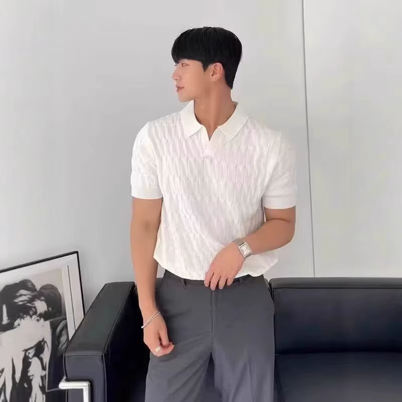 Polo d'été à manches courtes pour hommes