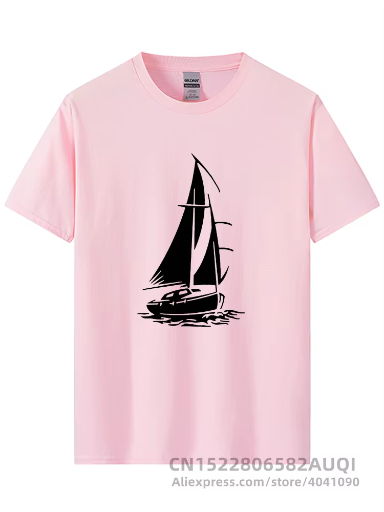 T-shirt homme drôle Yacht bateau