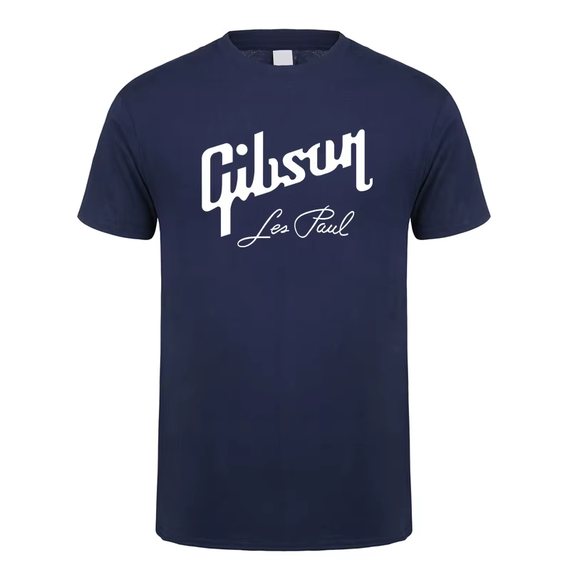 Guitare Gibson t-shirt été hommes à manches courtes coton t-shirts