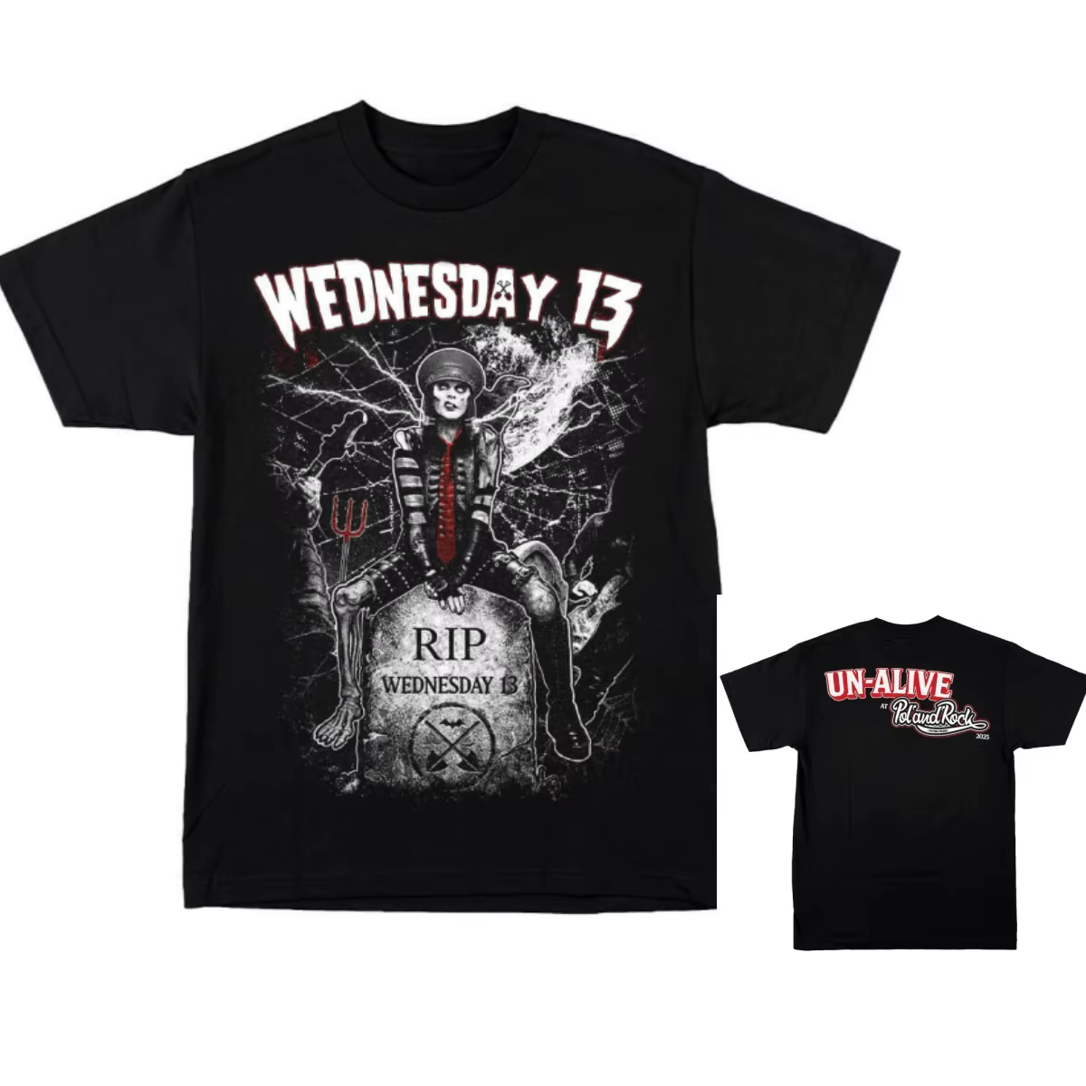 T-Shirt de groupe Horrifier en coton pour hommes et femmes