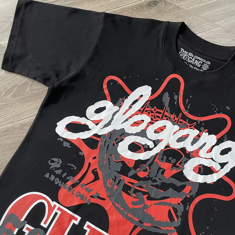 T-shirt à manches courtes en coton pour hommes et femmes