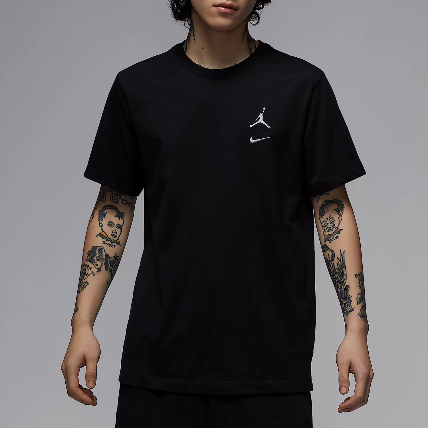 Nike véritable Jordan hommes classique décontracté tricot ample respirant T-Shirt IB8915-010