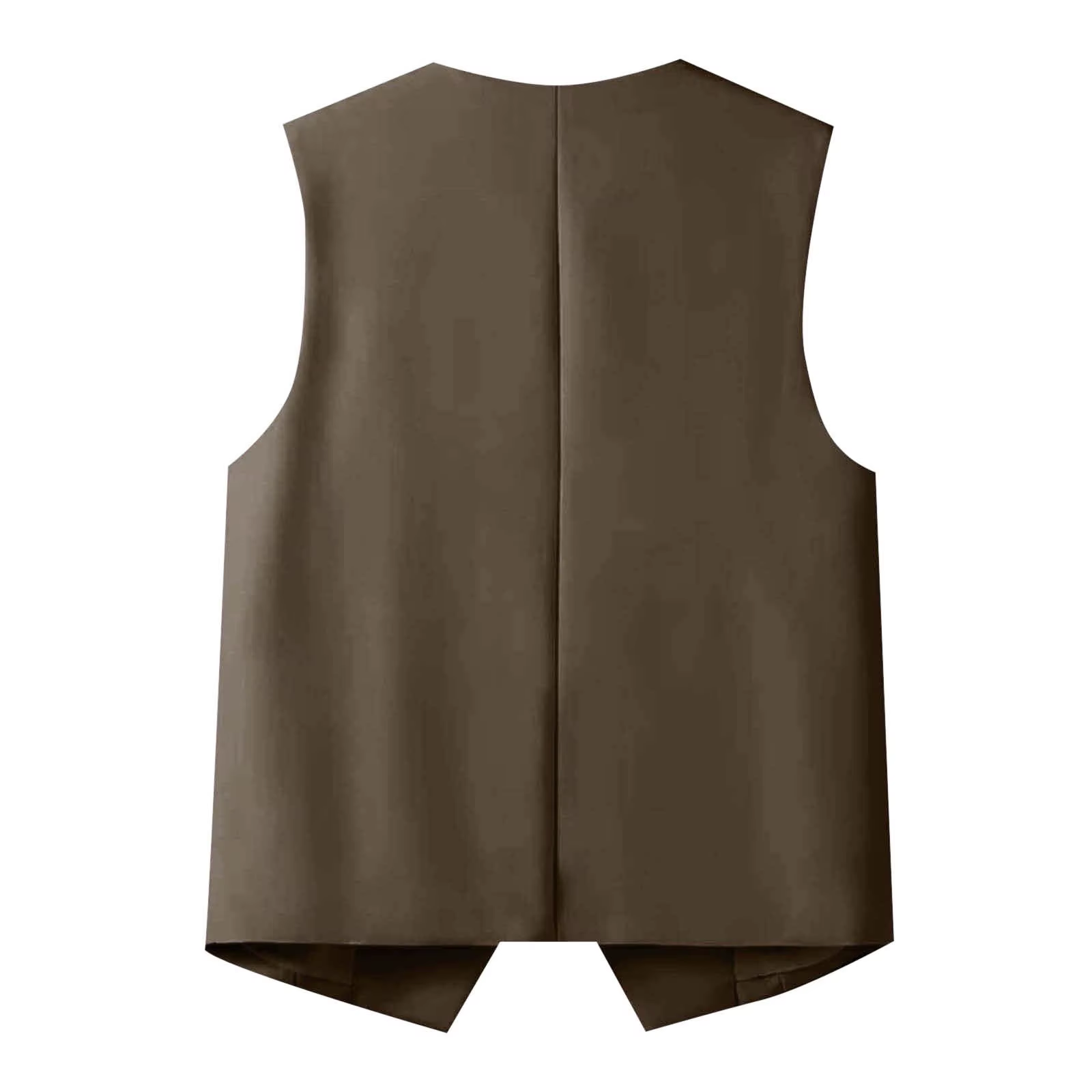 Débardeur sans manches pour femmes, haut de costume, bureau, élégant, solide, été, simple boutonnage, gilets formels, nouvelle collection 2025