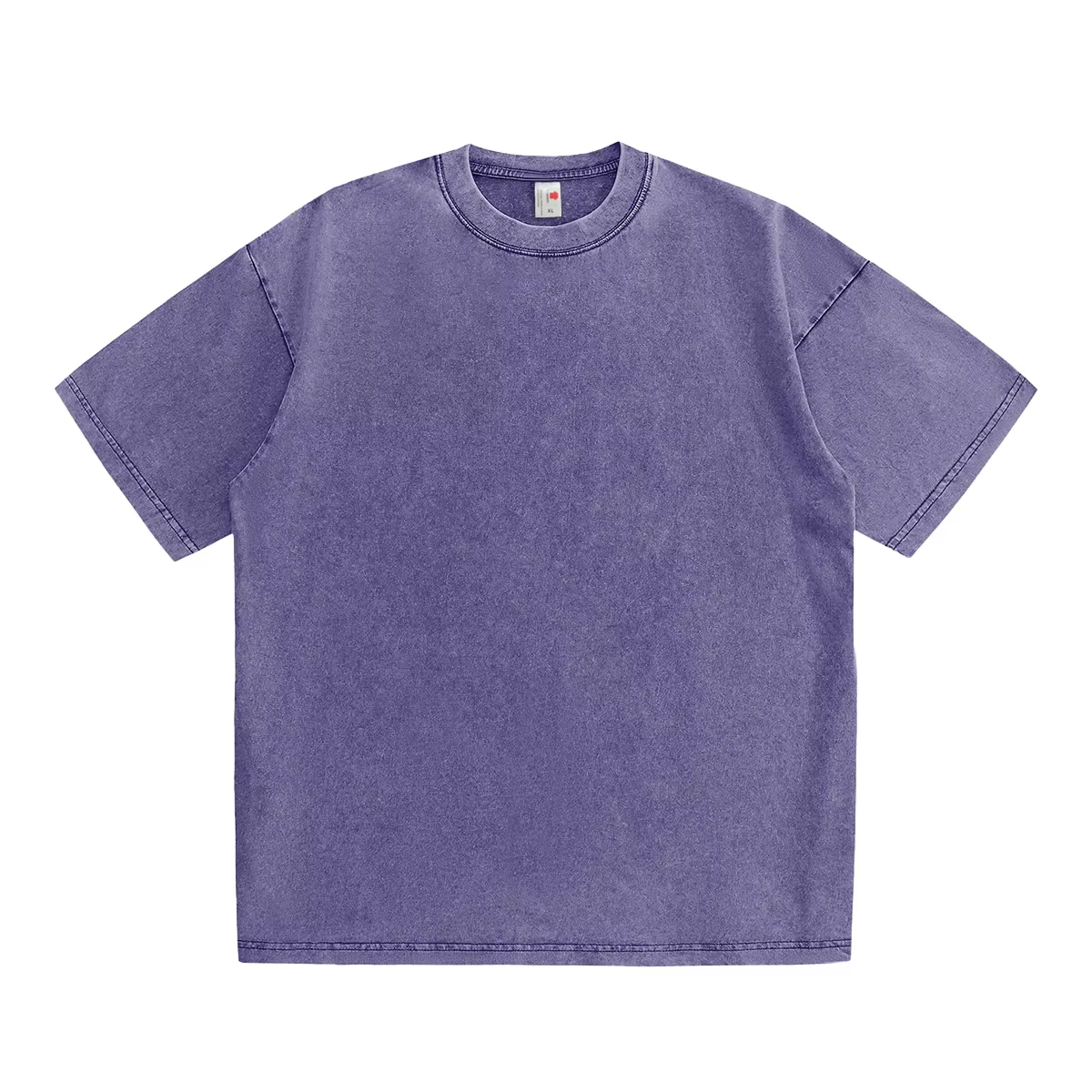 Lavé Vintage violet T-Shirts hommes femmes rue Hip Hop rétro Punk t-shirt Harajuku décontracté coton à manches courtes
