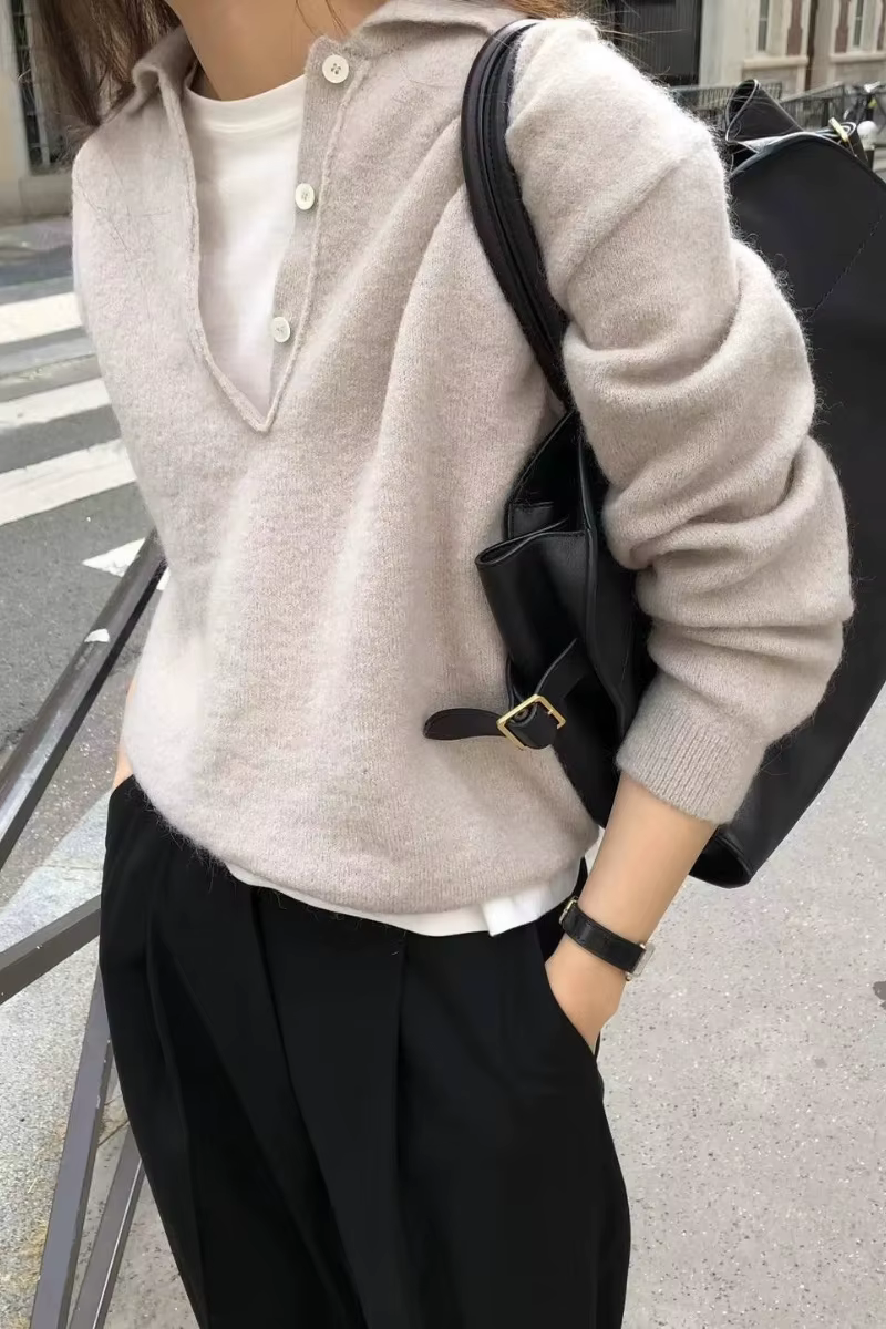 Pull en laine mérinos pour femme