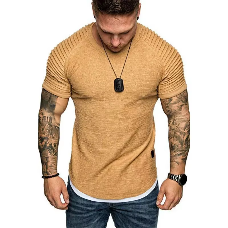 MRMT 2026 Nouveau T-shirt décontracté uni pour homme – Haut à manches courtes