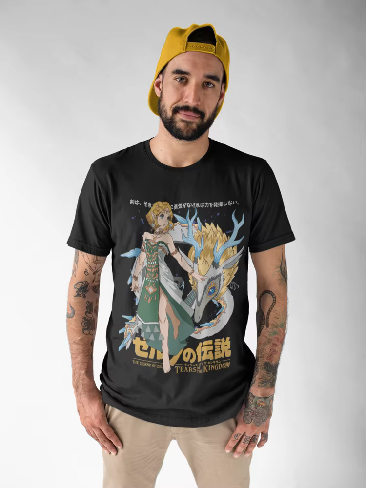 T-shirt imprimé graphique The Legend of Link to the Past