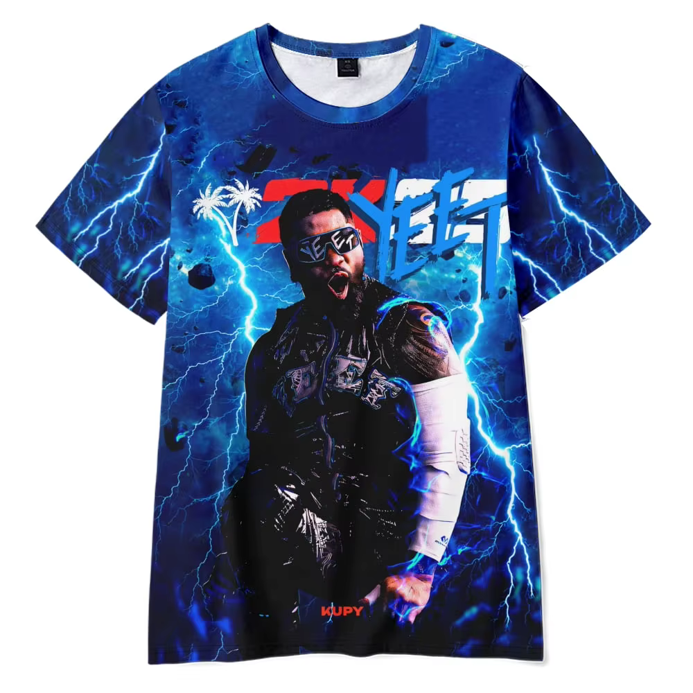 Lutteur hommes T-shirt Jey Uso Yeet 3d impression