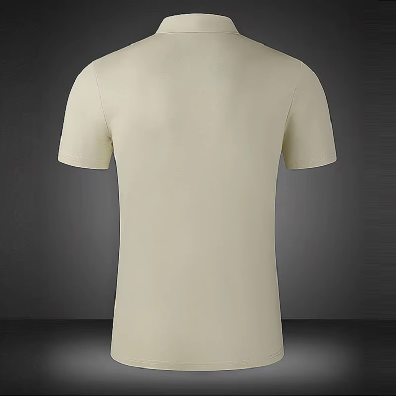 Polo à manches courtes et col rabattu pour homme