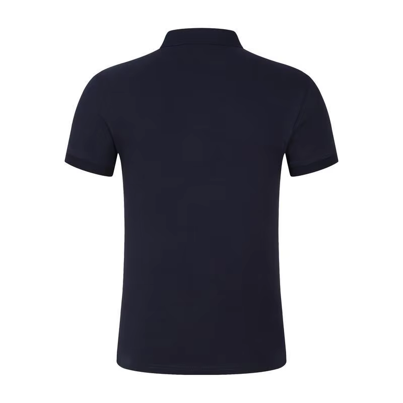 T-shirt polo 100 coton de couleur unie de haute qualité avec logo brodé imprimable pour hommes et femmes