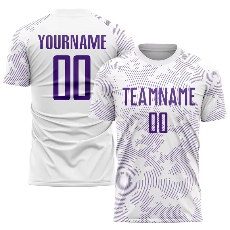 Nom personnalisé Football équipe costumes