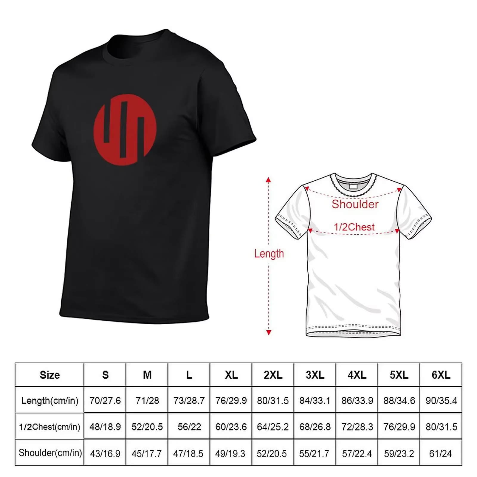T-Shirt avec Logo Invisible ThLeurs g pour Homme et Garçon
