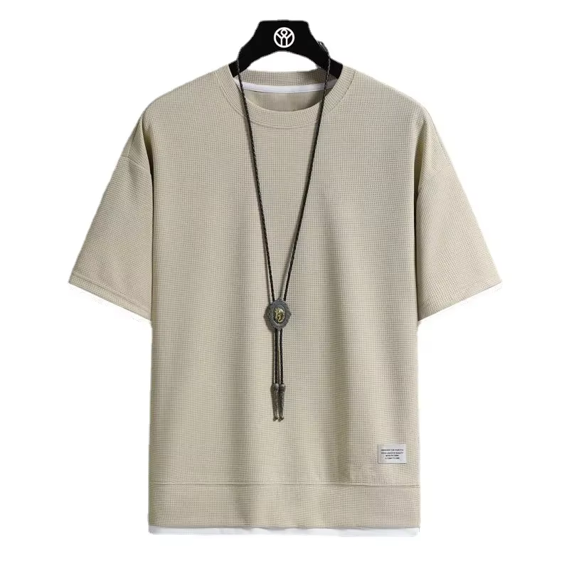 T-shirt ample à manches courtes pour homme