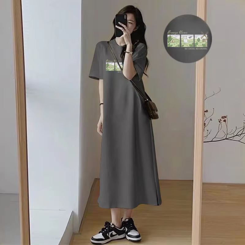 Robe longue décontractée pour femmes