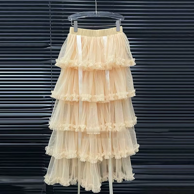 KUCLUT 2026 Nouvelle Collection Été – Débardeur sans Manches Style Vacances à la Plage avec Nœud pour Femme et Jupe Mi-longue à Taille Élastique 1A3138