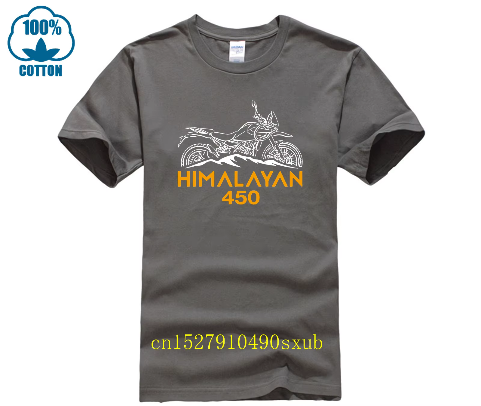 Nouveaux hommes Royal T-shirt décontracté Enfield himalayen 450 pour les motocyclistes T-shirt graphique été manches courtes 100% coton S-4xl