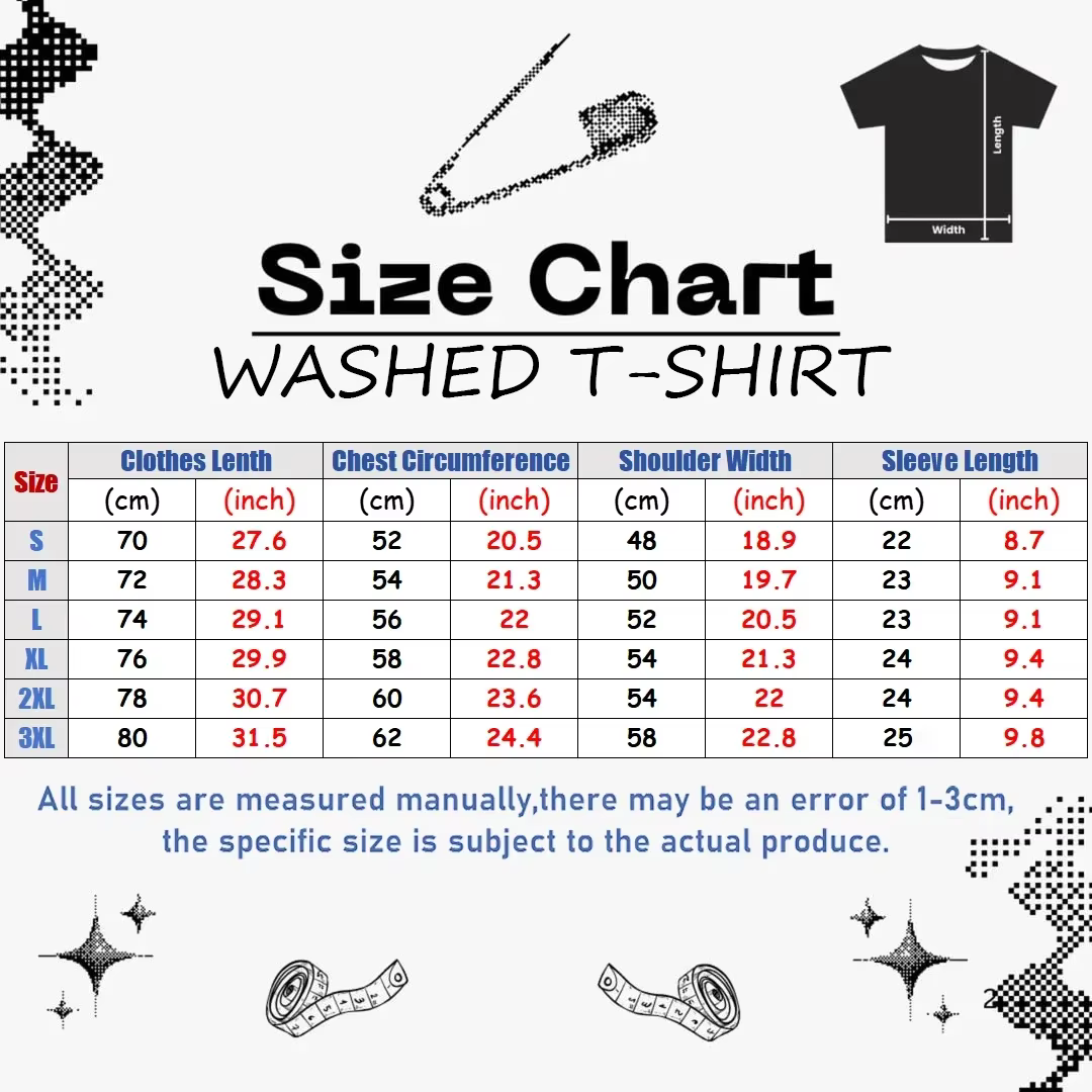 T-shirt unisexe Y2K de haute qualité