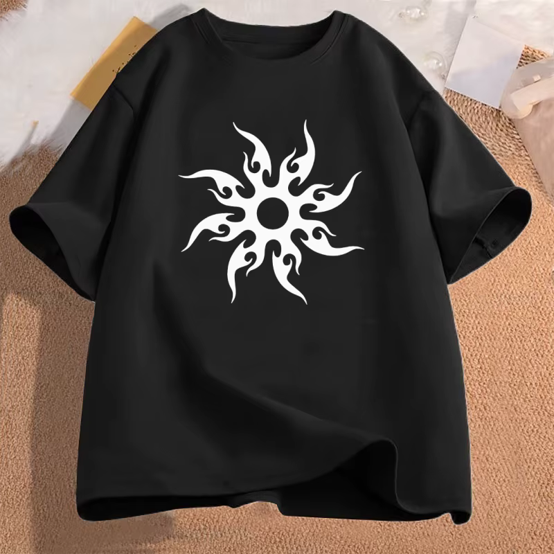 T-shirt Femme à manches décontractées