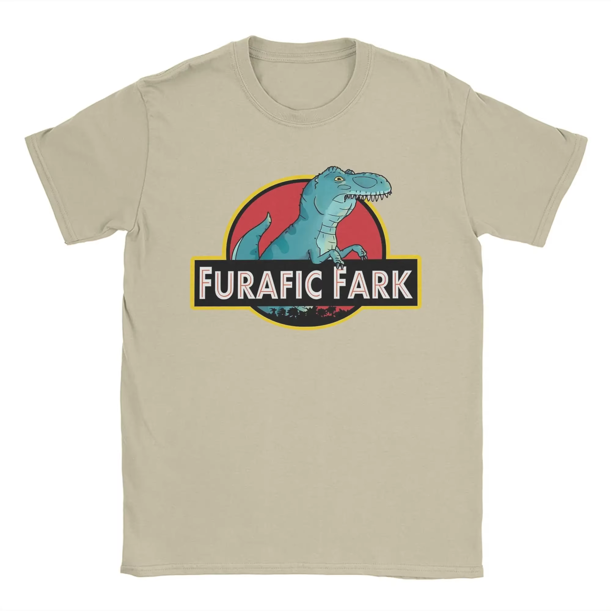 Hommes Furafic Fark 2 T-shirt Meme coton vêtements Unique à manches courtes col rond T personnalité rue mode