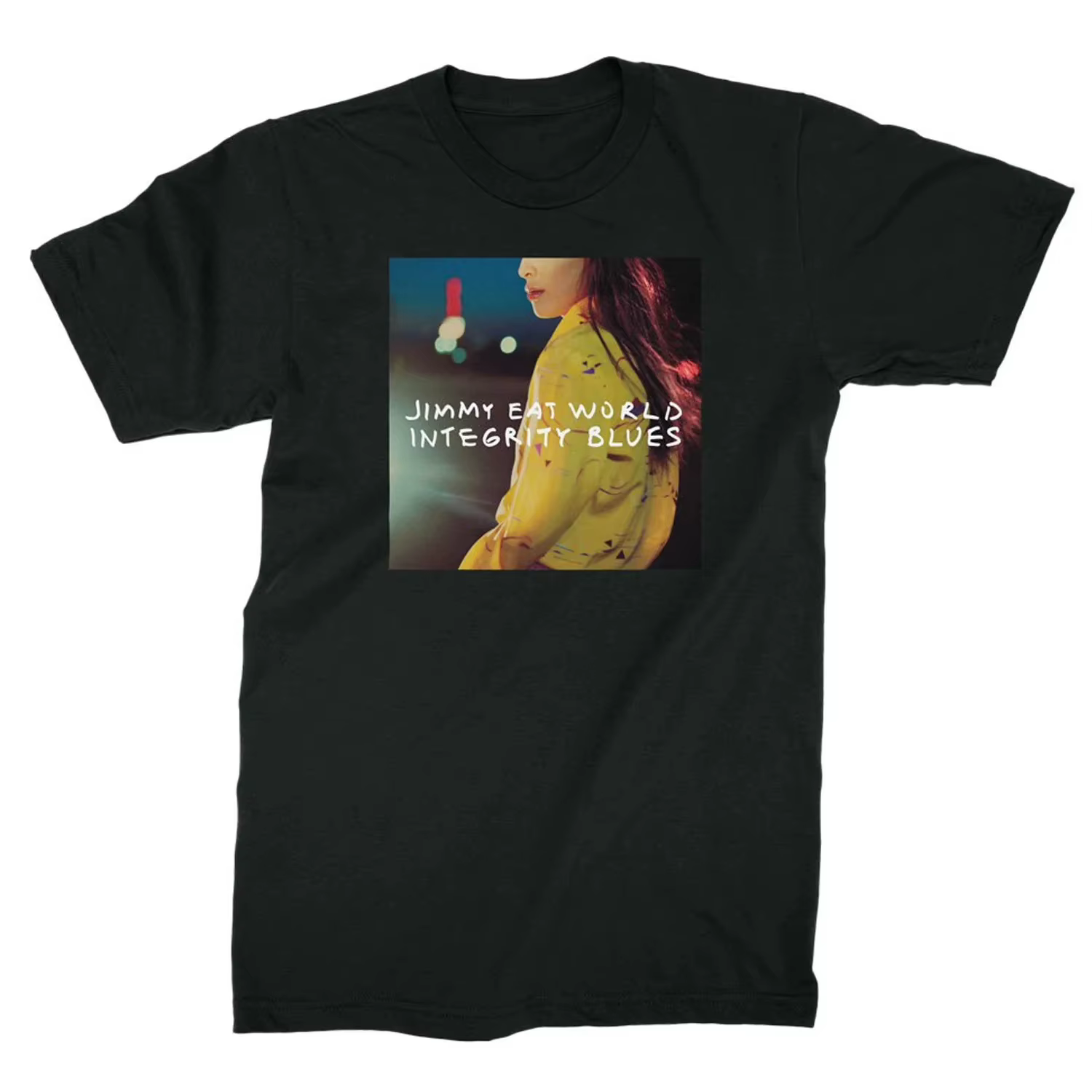 2026 ‌ T-shirt imprimé avec motif de groupe Jimmy Eat World