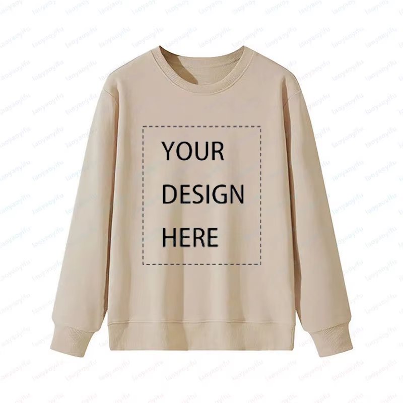 Sweat-shirt à manches longues DIY
