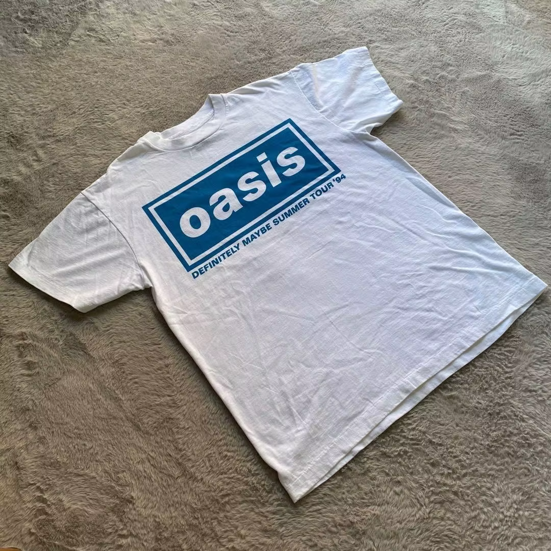 O-Oasis Rock Band T-Shirts pour hommes femmes Albums de musique britanniques
