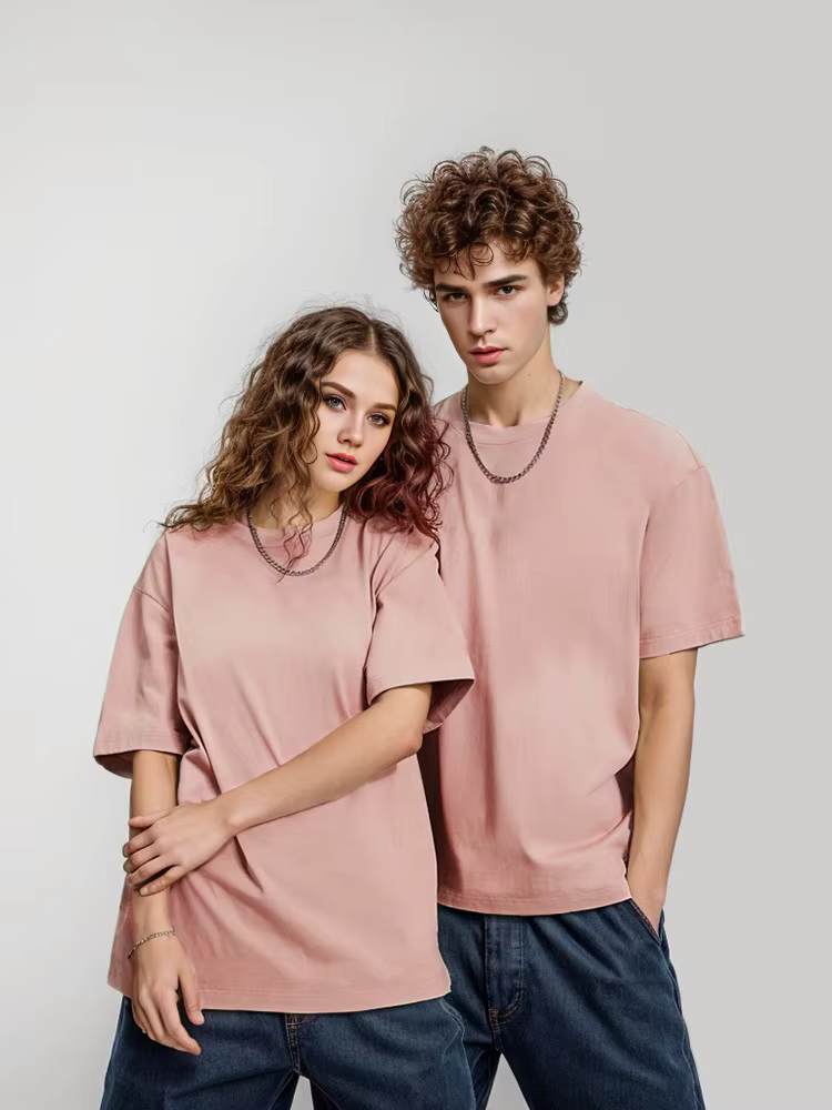 T-shirt Surdimensionné à Manches Courtes pour Homme