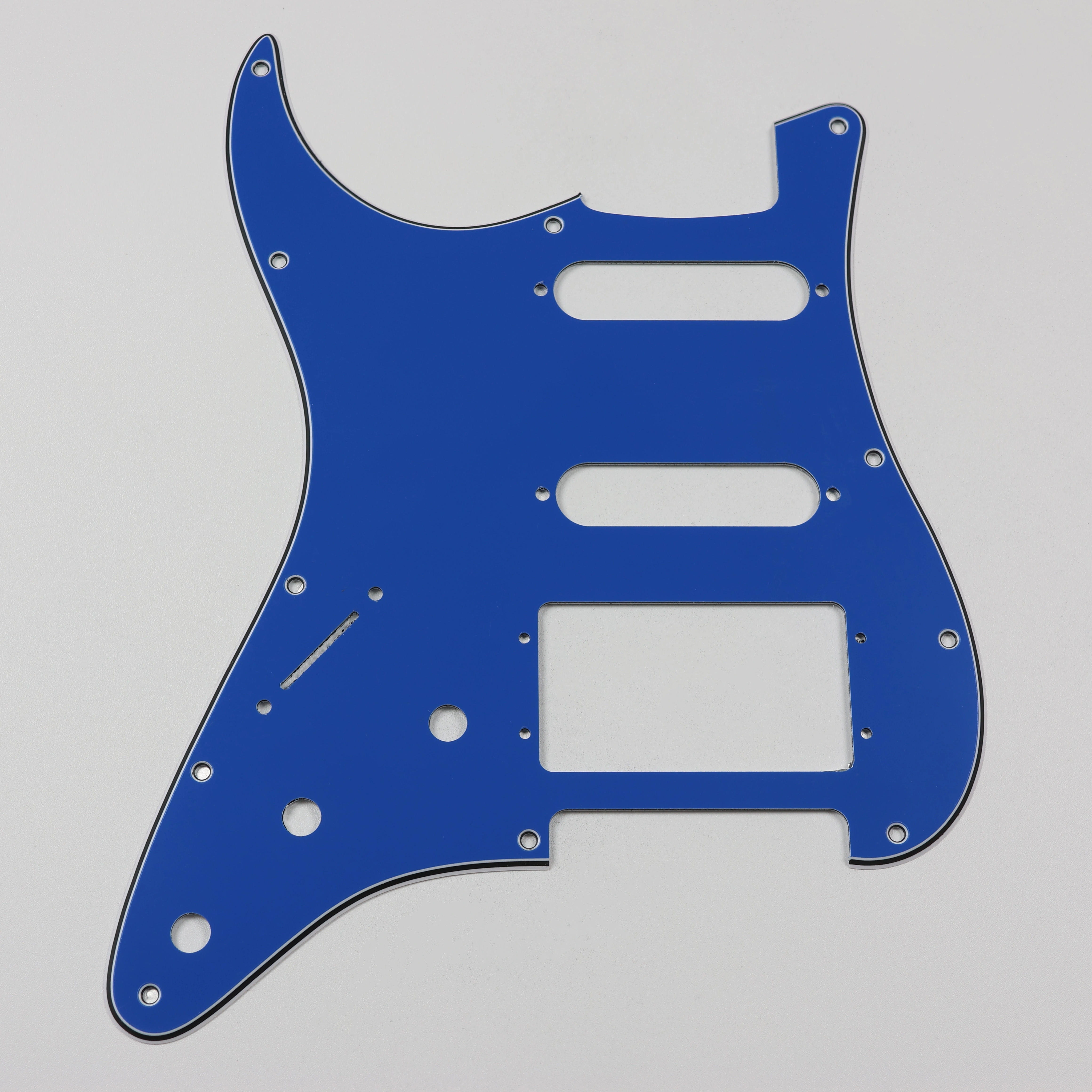 Feiman pièces pour gaucher US Fender 11 vis SSH large Strat guitare Pickguards plusieurs couleurs 2