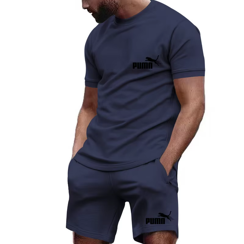 Nouvel ensemble T-shirt et short pour homme été 2026