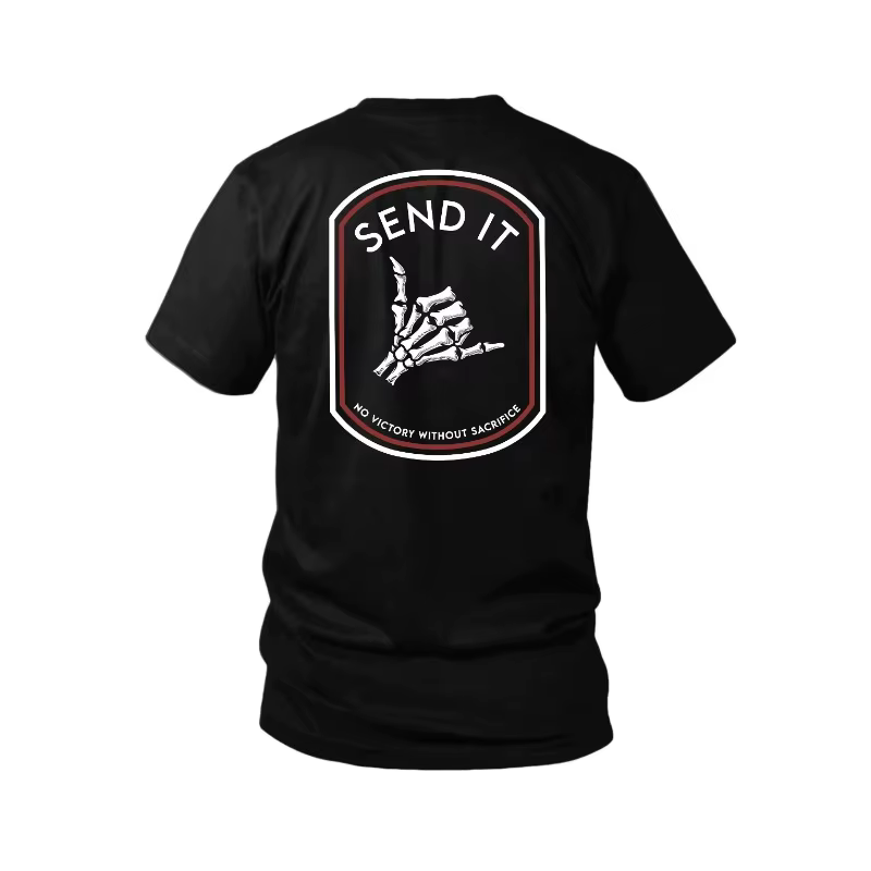 T-shirt unisexe Send It de Savage Tacticians
