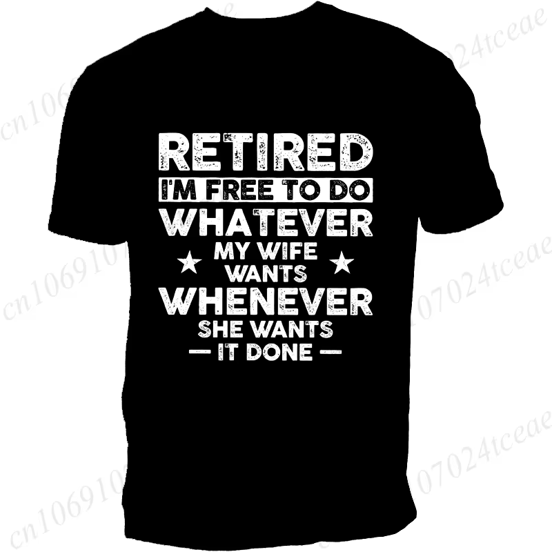 T-shirt de retraite drôle pour hommes