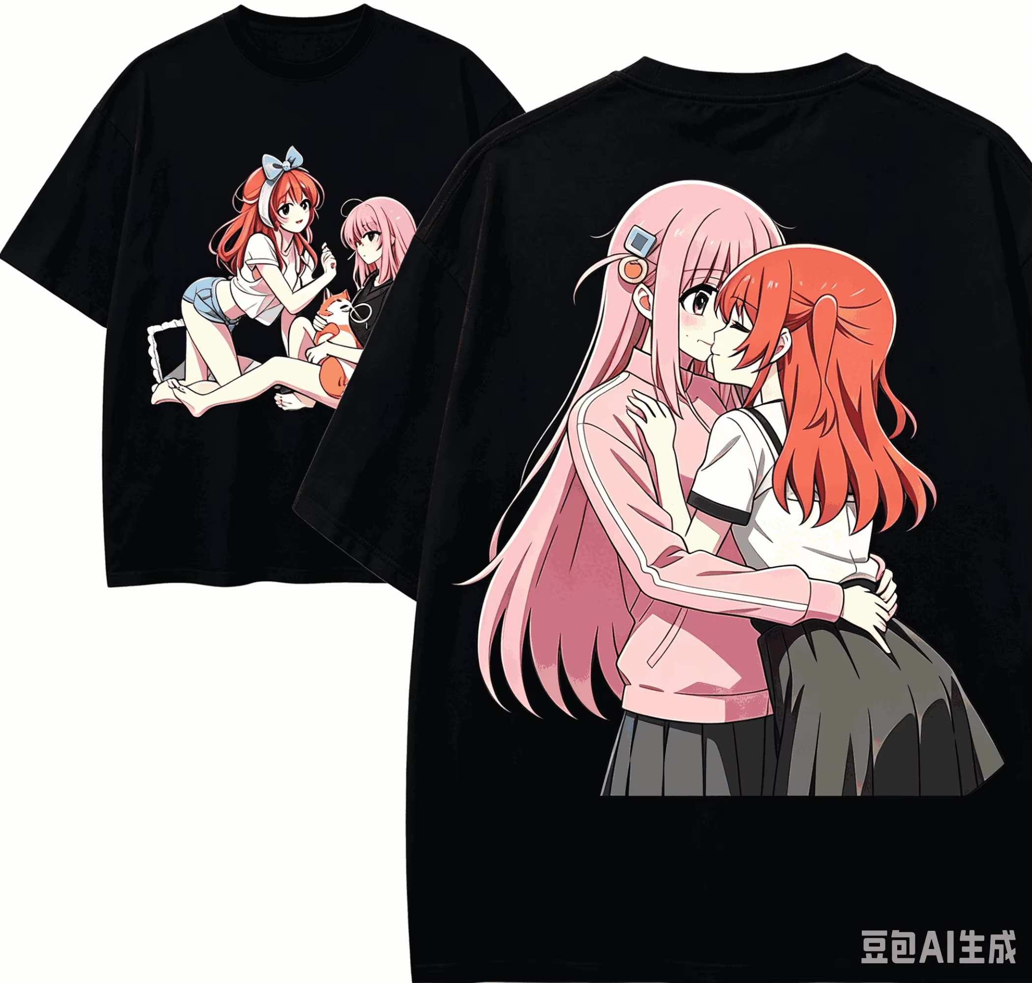 T-shirt Bocchi The Rock pour amoureux de l'anime