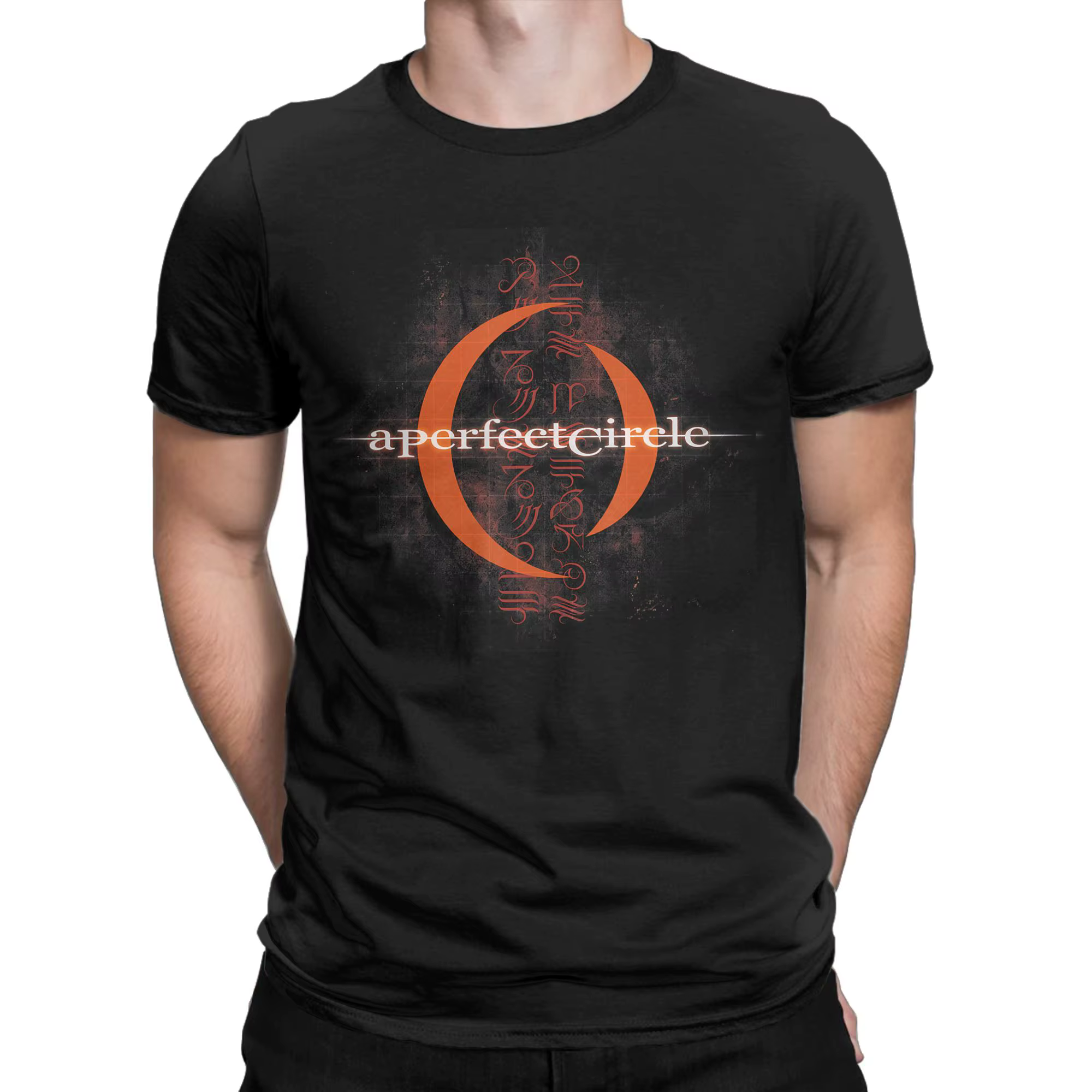 T-Shirt A Perfect Circle Mer De Noms pour hommes