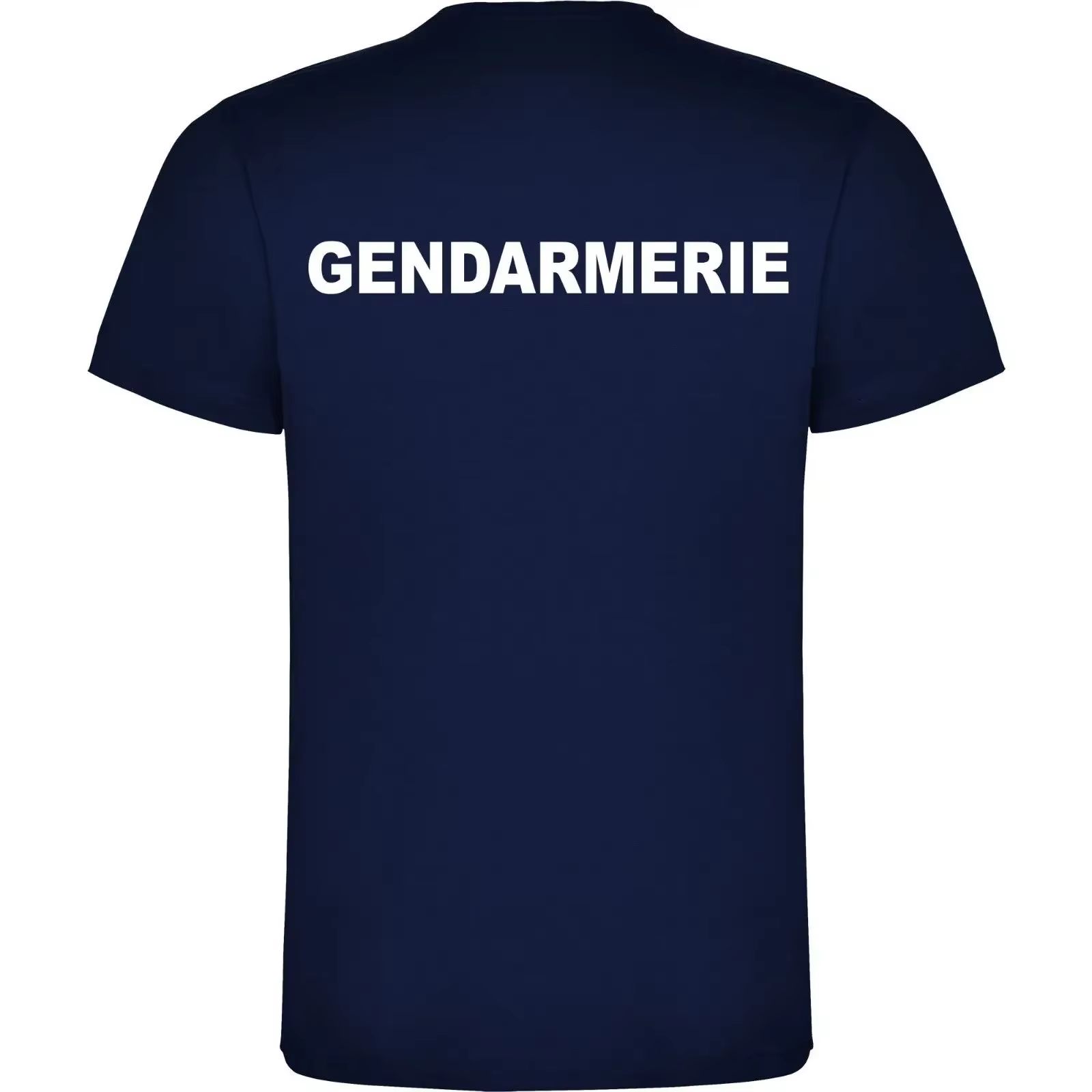 Gendarmerie française armée militaire hommes T-Shirt à manches courtes décontracté 100% coton chemise
